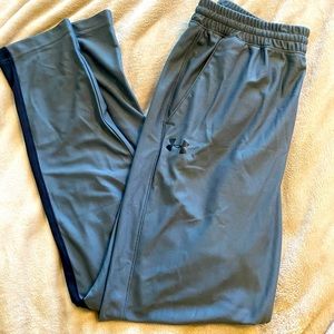 Mens Under Armour fitted gray jogger sweats